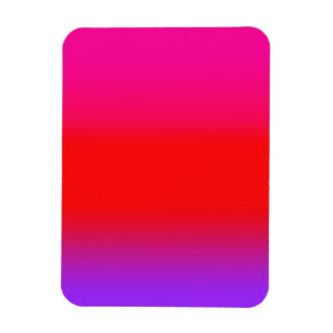 Imán Festividad Magenta Rojo Morado Ombre