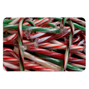 Imán Festividad navideña de mimbre de chocolate