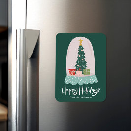 Imán Festividad no fotográfica del Globe de la Nieve ca