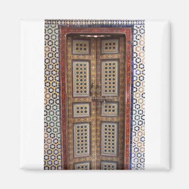 Imán Fez - Calle Marruecos - Puerta marroquí (Frente)