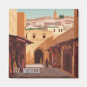 Imán Fez Morocco Travel