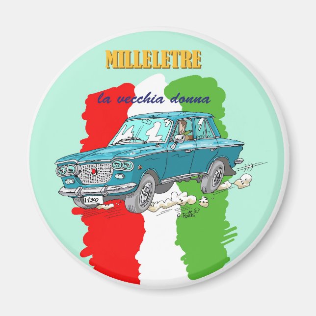 Imán Fiat 1300 (Frente)