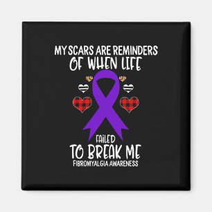 Imán Fibromialgia Conciencia Guerrero Scars Recuerda Li