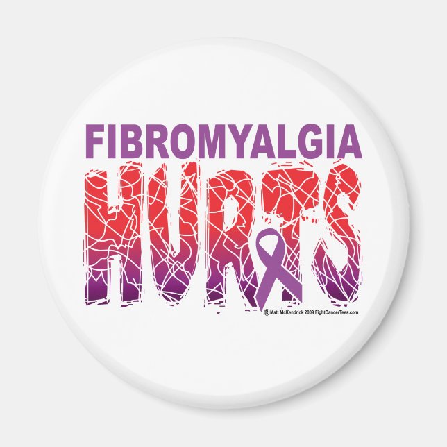 Imán Fibromialgia Duele (Frente)
