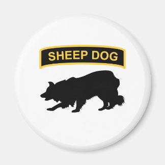 Imán Ficha de Sheepdog