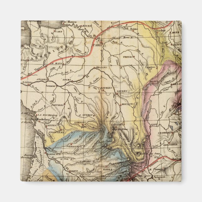 Imán Fideo de Francia (Frente)