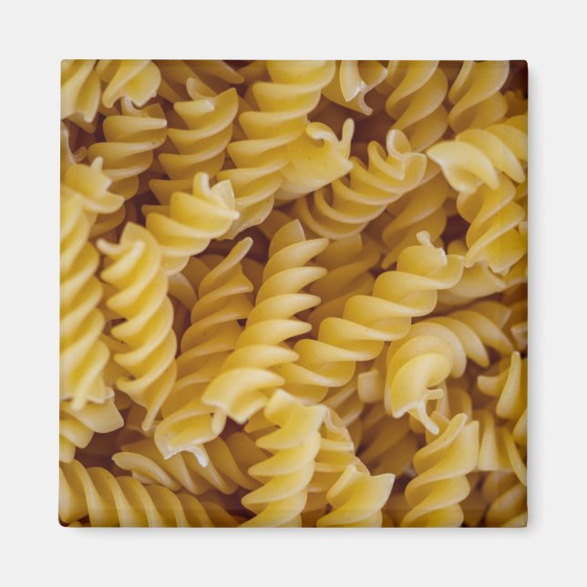 Imán Fideos de Pasta Fusilli (Frente)