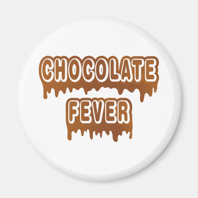 Imán Fiebre de Chocolate (Frente)