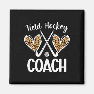 Imán Field Hockey Coach Hearts Field Hockey Coach 