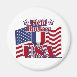 Imán Field Hockey USA