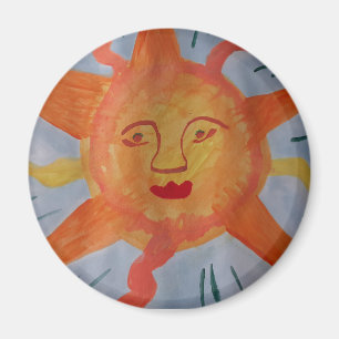 Imán Fiery Sun Magnet