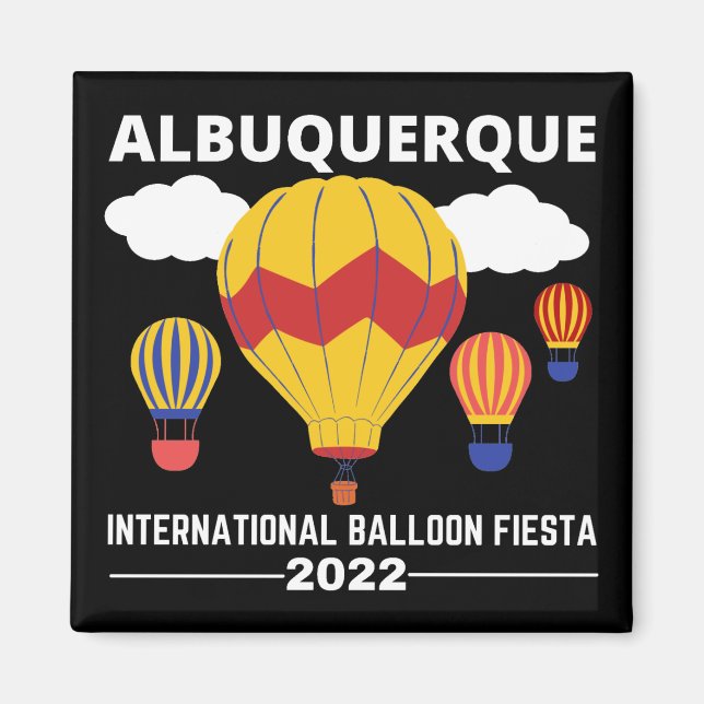 Imán Fiesta Albuquerque Balloon 2022 (Frente)