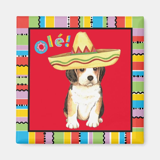 Imán Fiesta Beagle (Frente)