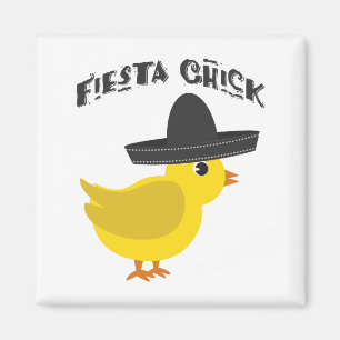 Imán Fiesta Chick