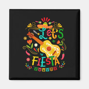 Imán Fiesta Cinco De Mayo Guitarra Funny Pa Mexicano