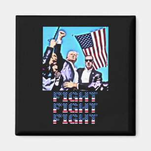 Imán Fiesta contra la bomba de puño de la manifestación