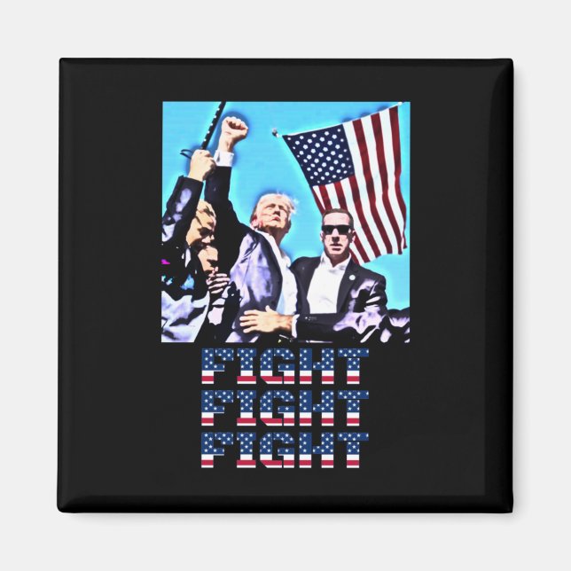 Imán Fiesta contra la bomba de puño de la manifestación (Frente)