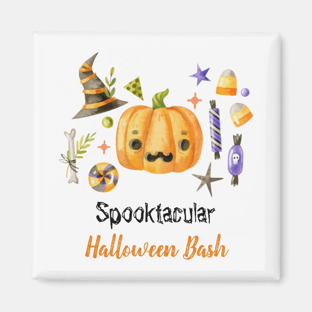 Imán Fiesta Cuo Boo Bash Spooktacular Halloween Bash (Frente)