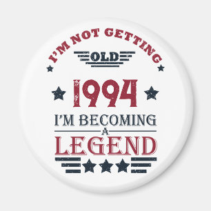 Imán Fiesta de 30 años de edad personalizada