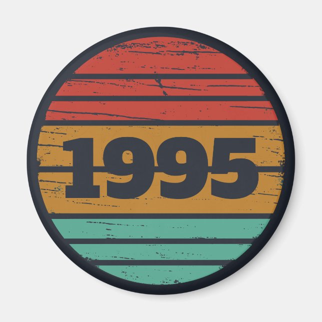 Imán Fiesta de 30 años de edad personalizada (Frente)