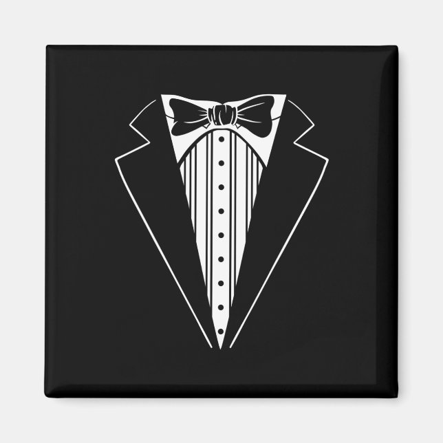 Imán Fiesta de bodas Tuxedo Matando Diversión de Solter (Frente)