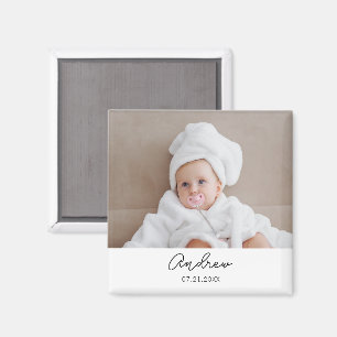 Imán Fiesta de cumpleaños 1º 2º 3º 10º personalizada co