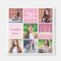 Fiesta de cumpleaños de la Personalizado de Collag