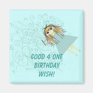 Imán Fiesta de cumpleaños de los días mágicos de Anime