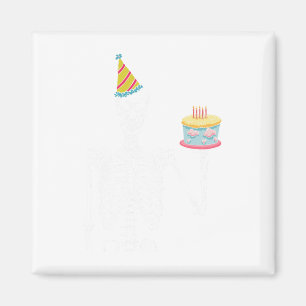 Imán Fiesta de cumpleaños holgazana Halloween Disfraz d