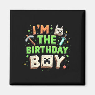 Imán Fiesta de cumpleaños soy el chico del cumpleaños j