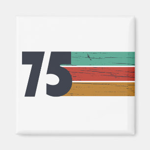 Imán Fiesta de cumpleaños vintage nacida en 1975