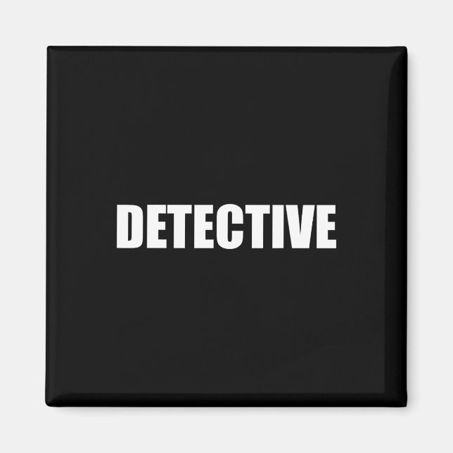 Imán Fiesta de Disfraces de Halloween para Agentes Poli (Frente)