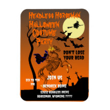 Fiesta de disfraces de Halloween para jinetes sin 