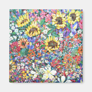 Imán Fiesta de flores
