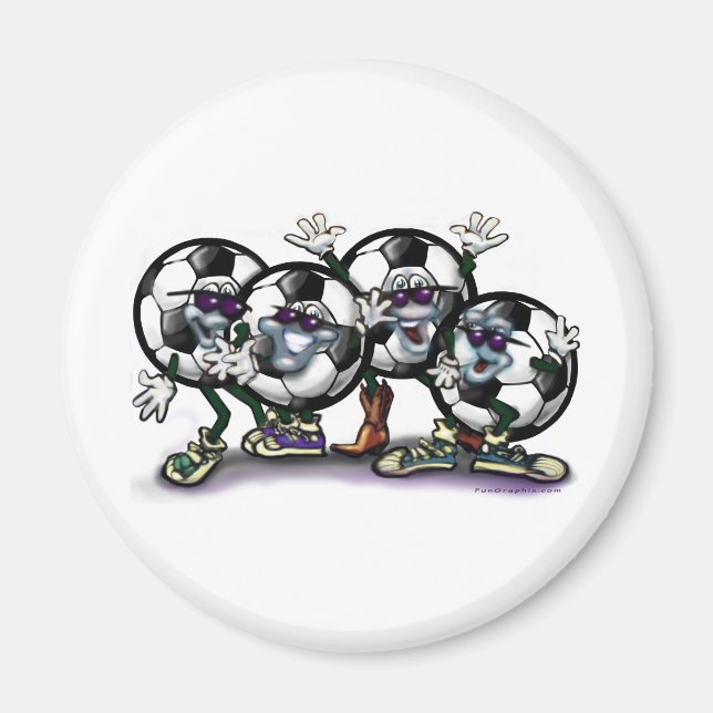 Imán Fiesta de fútbol (Frente)