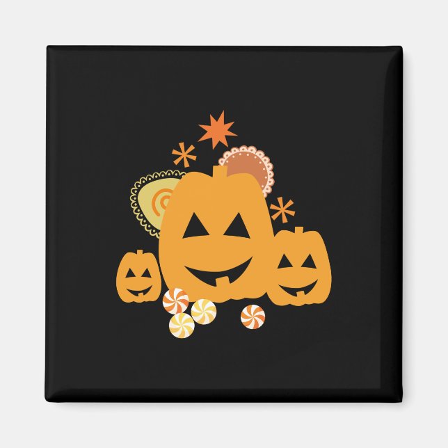 Imán Fiesta de Halloween (Frente)