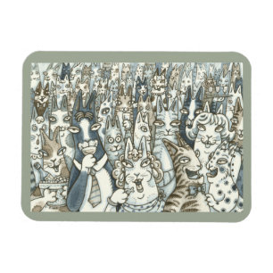 Imán Fiesta de Hiss N' Fitz CAT MAGNET *Personalizar