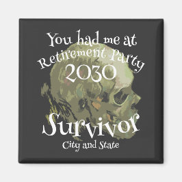 Imán Fiesta de Jubilación 2030 2031 2032 2034 2035 2036