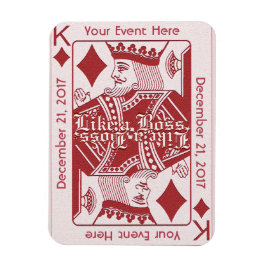 Imán Fiesta de la noche del juego divertido