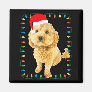 Imán Fiesta de Navidad de cachorros Ochon Bicho Bichon 