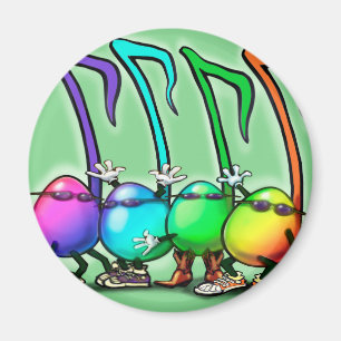 Imán Fiesta de notas de música