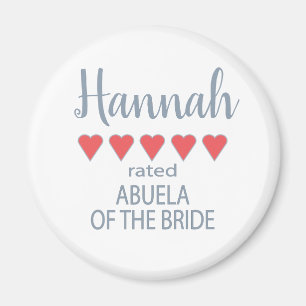 Imán Fiesta de novias y bodas 5 Abuso cardíaco de novia