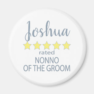 Imán Fiesta de novias y bodas 5 Estrella No de Groom