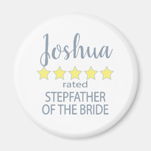 Imán Fiesta de novias y bodas 5 estrellas padrastro de 