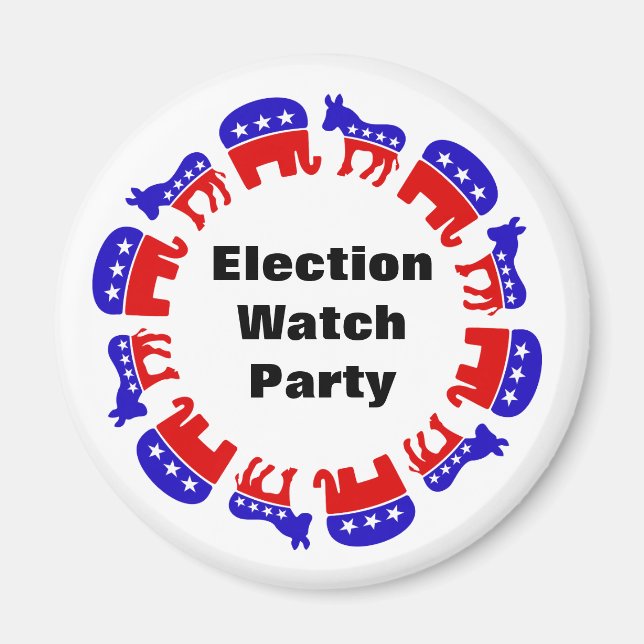 Imán Fiesta de observación electoral (Frente)