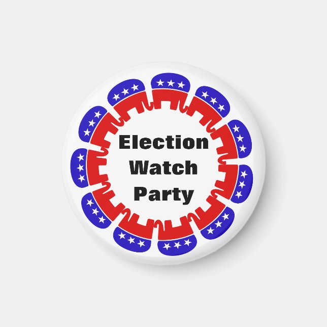 Imán Fiesta de Observador Electoral Republicano (Frente)