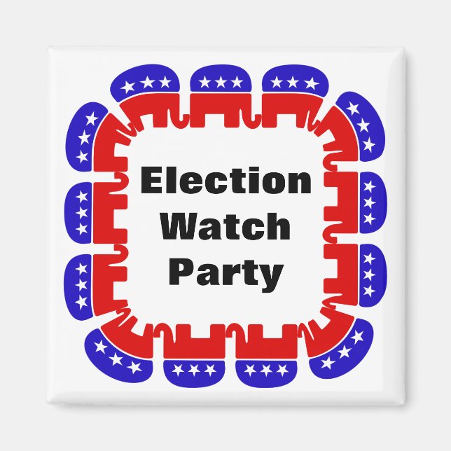 Imán Fiesta de Observador Electoral Republicano (Frente)