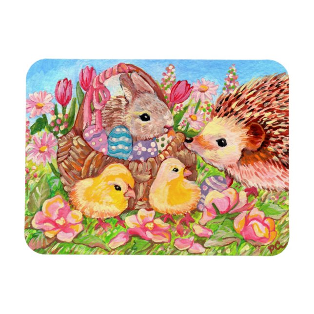 Imán Fiesta de primavera (Horizontal)
