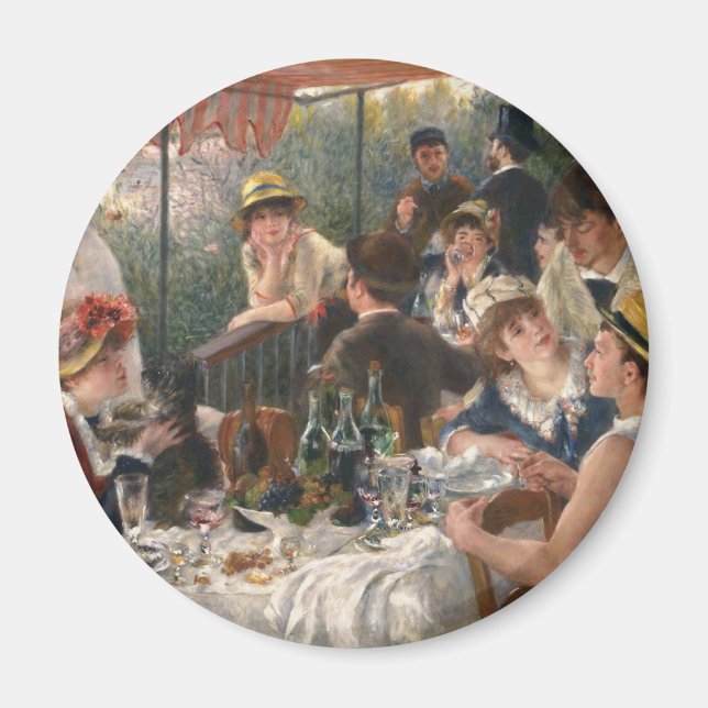 Imán Fiesta de Renoir French Luncheon Boating (Frente)