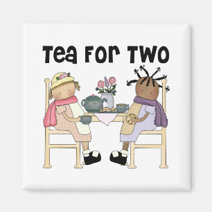 Imán Fiesta de té para dos